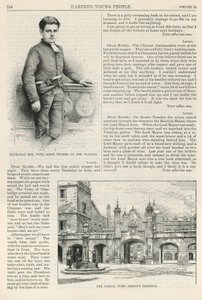 Szpital Chrystusowy i portret ucznia autorstwa English School