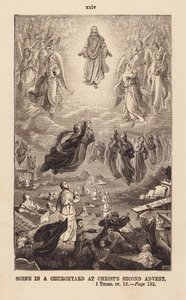 Drugie przyjście Chrystusa (rycina) autorstwa English School