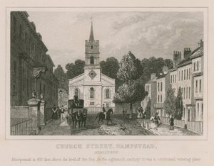 Church Street, Hampstead, Middlesex autorstwa English School