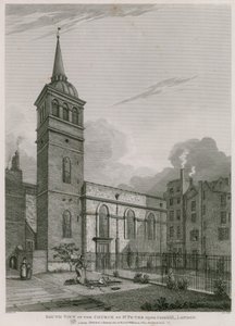 Kościół św. Piotra na Cornhill, Londyn autorstwa English School