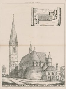 Kościół Wniebowstąpienia autorstwa English School