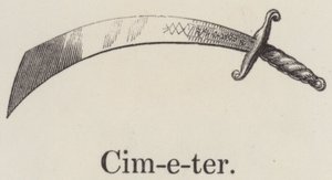 Cymetr (grawerowanie) autorstwa English School