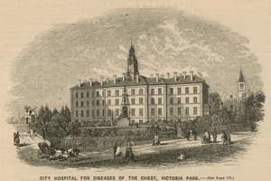 Miejski Szpital Chorób Klatki Piersiowej, Victoria Park, Londyn autorstwa English School