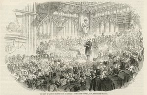 Wybory City of London w Guildhall autorstwa English School