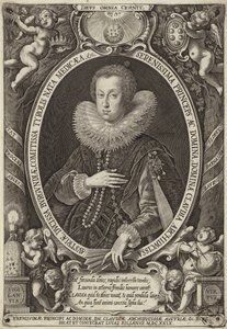 Claudia de Medici autorstwa English School