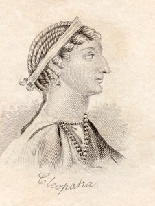 Kleopatra, ze „Słownika historycznego Krabba”, opublikowanego w 1825 r. autorstwa English School