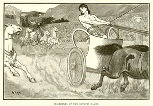 Clisthenes na igrzyskach olimpijskich autorstwa English School