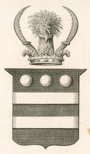 Herb Sir Edward Hungerford autorstwa English School