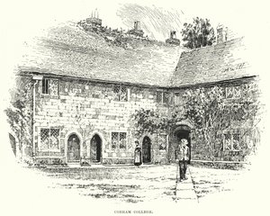 Cobham College (grawerunek) autorstwa English School