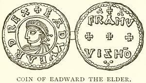 Moneta Edwarda Starszego autorstwa English School