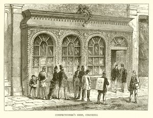 Cukiernia, Cornhill autorstwa English School