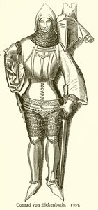 Konrada von Bickenbacha. 1393 autorstwa English School