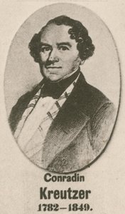 Conradin Kreutzer (grawiura) autorstwa English School