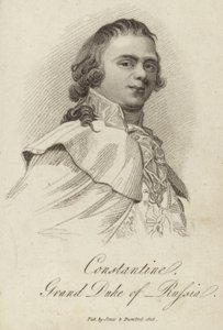 Konstantyn Pawłowicz, wielki książę Rosji autorstwa English School