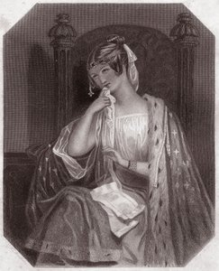 Cordelia (Król Lear) (Król Lear) - w - „Galeria Kobiet Szekspira, kolekcja czterdziestu pięciu poważnych portretów wczesnych artystów londyńskich, wzbogacona uwagami krytycznymi i literackimi”” około 1838 r. - z „Galeria kobiet z Szekspir, Kolekcja autorstwa English School