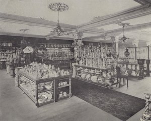 Narożnik w chińskich salonach, Harrods (lito) autorstwa English School