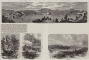 Coromandel Gold-Diggings, Nowa Zelandia (grawerowanie) autorstwa English School