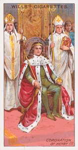 Koronacja Henryka III autorstwa English School