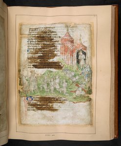 Cotton MS Tiberius A VII/1 fol. 75r, koniec XV w. (pergamin) autorstwa English School