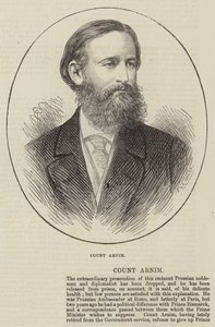 Hrabia Arnim (rycina) autorstwa English School
