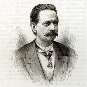 Hrabia Taafe, z „Godziny wypoczynku”, 1891 autorstwa English School