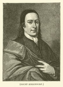 Hrabia Zinzendorf (rycina) autorstwa English School