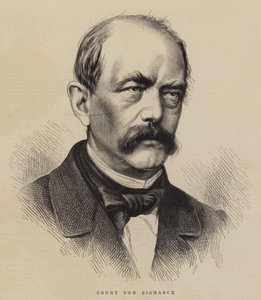 Hrabia von Bismarck (grafika) autorstwa English School