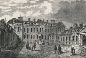 Dziedziniec Domu Montagu autorstwa English School