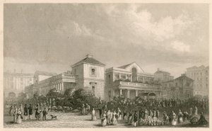 Covent Garden Market, Londyn autorstwa English School