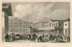 Covent Garden Market, Londyn autorstwa English School