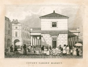 Covent Garden Market, Londyn autorstwa English School