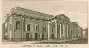 Covent Garden Theatre, Londyn autorstwa English School