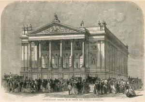 Covent Garden Theatre, Londyn - zostanie otwarty dziś wieczorem autorstwa English School