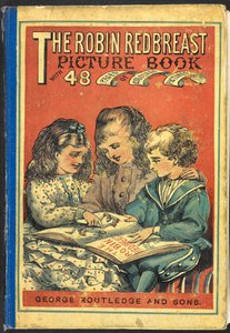 Okładka książki z obrazkami Robin Redbreast autorstwa English School