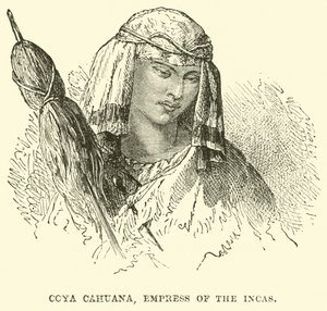 Coya Cahuana, cesarzowa Inków autorstwa English School