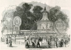 Cremorne Gardens, Londyn: Orkiestra autorstwa English School