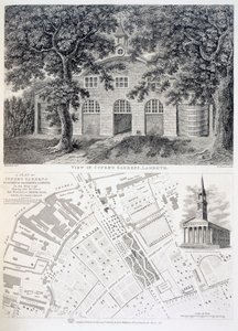 Ogrody Cupera, Lambeth, 1746. autorstwa English School