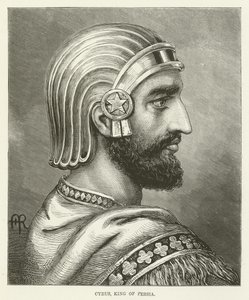 Cyrus, król Persji autorstwa English School