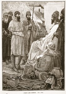 Cyrus i Krezus autorstwa English School