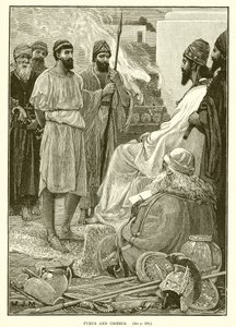 Cyrus i Krezus autorstwa English School