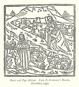 Dante i papież Adrian, Od P Cremonese