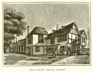 Dom Dziekana Coleta, Stepney autorstwa English School