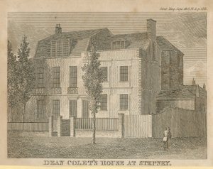 Dom Dziekana Coleta w Stepney autorstwa English School