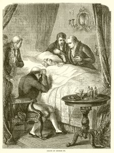 Śmierć Jerzego III autorstwa English School