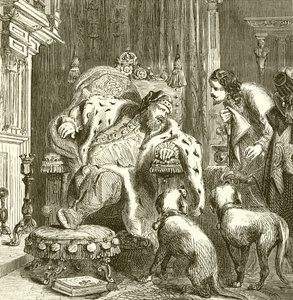 Śmierć Jakuba I, 1525 autorstwa English School