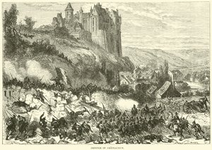 Obrona Chateaudun, październik 1870 autorstwa English School