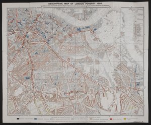 Opisowa mapa ubóstwa Londynu, Charles Booth autorstwa English School
