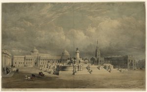 Projekt Narodowego Pomnika Marynarki Wojennej na Trafalgar Square