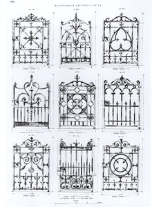 Projekty balustrad żeliwnych firmy Macfarlanes Castings autorstwa English School