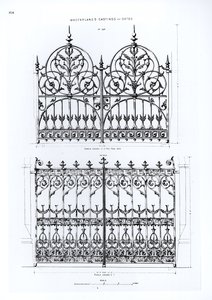 Projekty balustrad żeliwnych firmy Macfarlanes Castings autorstwa English School